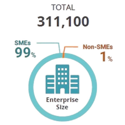 Singapore SMEs 99% of Enterprises Employs 71% of Workforce